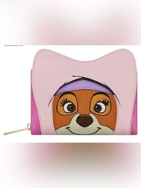 NWT Loungefly Disney Robin Hood Maid Marian figural wallet